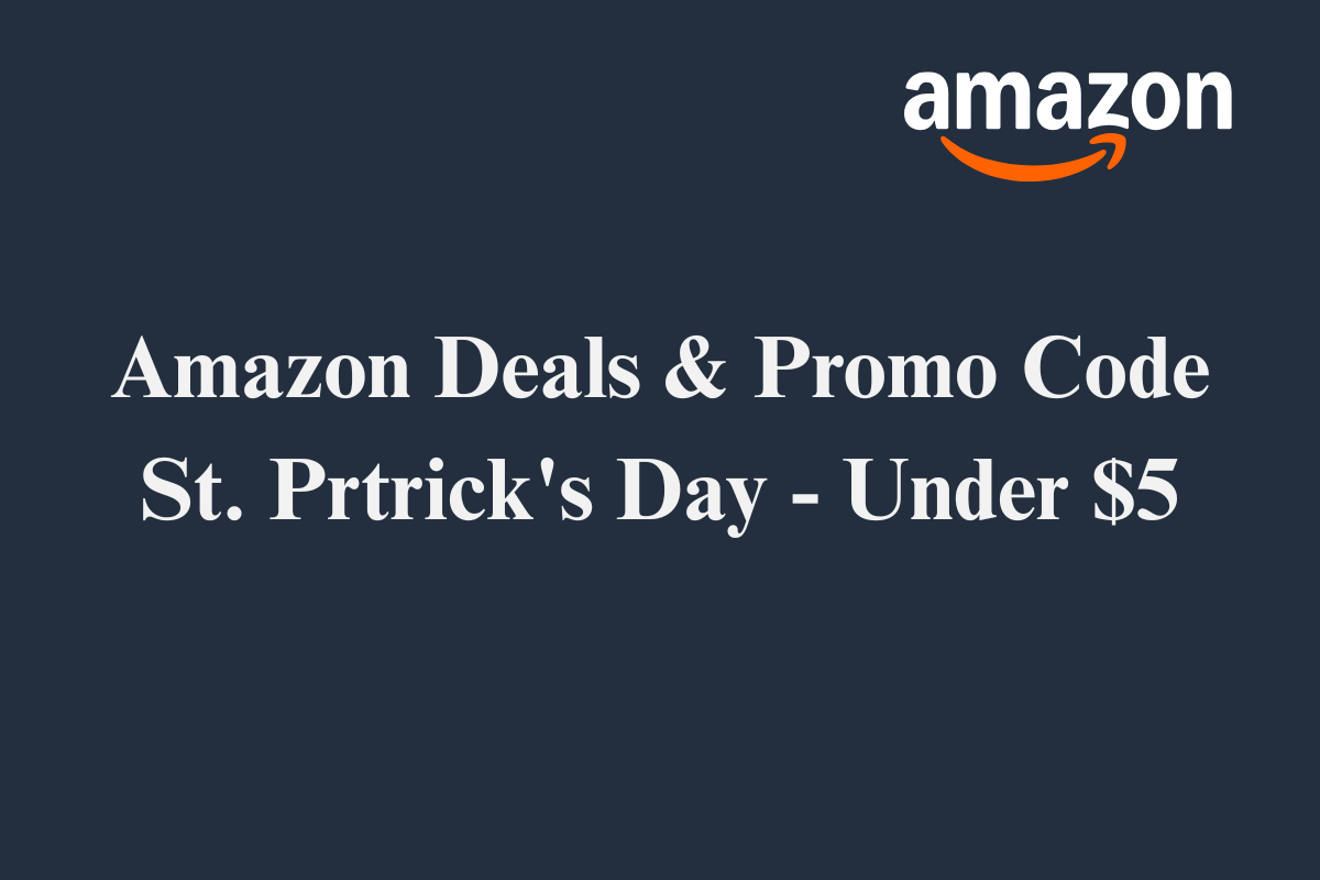 Amazon St. Patrick's Day Deals