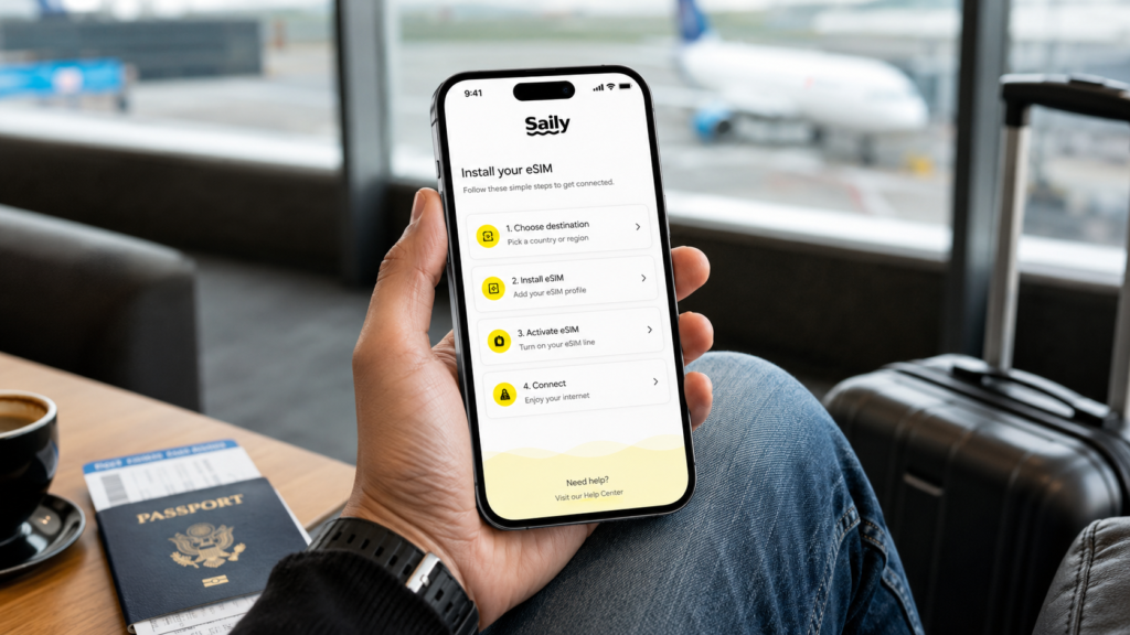 Saily Installation Steps